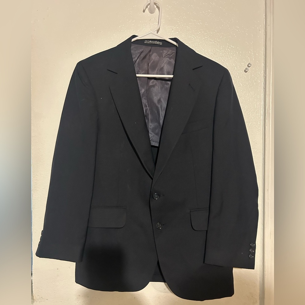 American Craftsmen Men’s Black Suit Jacket 37S (644)‎
